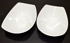 0013302499199 Overandback White Porcelain Serving Bowls Set Of