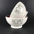 0118 200 Rae Dunn By Magenta Home Set White Cereal Soup Bowls