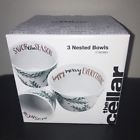 013302542215 The Cellar Nested Bowls Sprigs Sentiments New Different