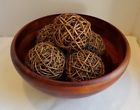 026914284008 Lipper International Cherry Finished Inch Grapevine Balls