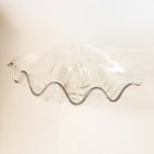 034407 Carlisle Giant Clam Shell Buffet Bowl Clear Plastic 077838008928