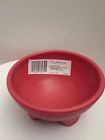 041220869305 Cocinaware Red Salsa Bowl Plastic Ounce Molcajete Style