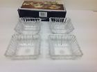 044117250545 Crystal Clear Set Of Square Bowls Votives