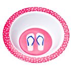049173 Tommy Bahama Melamine Bowls Pc Pink Sandals Nwt