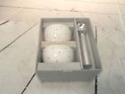 053-24-0587 Golden Heart White Ice Cream Bowl And Scoop Set