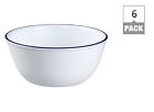 071160009356 Corelle Livingware Ounce Super Bowl Navy Blue Pack