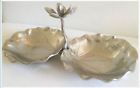 0790824272652 Michael Aram Lotus And Lily Double Silver Snack