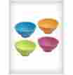 Mpbs-6 1.75oz Progressive International 4pc Set Silicone Pinch Bowls In Fun Four Colors Each 789313243532