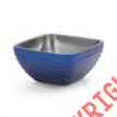 4763225 1.8 Vollrath Square Blue Qt Cobalt Bowl Beehive Style