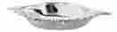10-3798 Arthur Court Designs Coastal Crab Shape Serving Bowl 10.5 Inch Silver Aluminum 752659674285