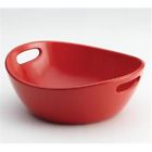 58521 10- Stoneware Bowl Veggie Ray Rachael Red