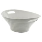 10 Strawberry Street Ten Large Oslo Deep Handle Porcelain Serving Bowl 017794840088