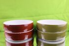10006 10008 Block Mid Century Chromatics Gold Brown Coupe Cereal Bowl