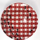 10009 Boston Warehouse Plate Set Picnic Luncheon Checked Ants