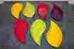 10104 Zak Designs Teardrop Bowls Melamine Set Of 7 Colorful Mix Excellent Dip