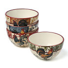 10179set-4 Certified International Lille Rooster 730384004195