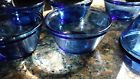 1034 Pyrex Set Of Cobalt Blue Custard Cups Ramekins Oz