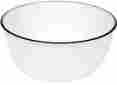 1055678 Corelle Livingware 28oz Bowl Black Rimmed Set Of 3 071160007932