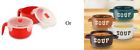 113167 Unbranded Deep Soup Bowls Bpa Free Hot Lids Travel Reusable