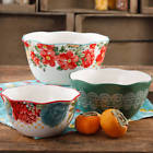116007.03r Pioneer The Woman Vintage Floral Porcelain Scalloped Nesting 085081394200