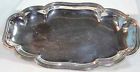 Xmpl013 12 Silver . Bowl Metal Plate Beautiful
