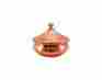 1200ml Svocan Steel Copper Mughlai Handi With Lid Serving Dish Platter Restaurant Ware
