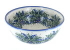 12e-bw3 Wr Unikat Blue Rose Polish Pottery Hyacinth Large 724235726909