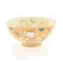 130-402 Kotobuki 2pc Japanese 4-1 8 Brown Monkey Banana Ricebowl 0837033000888
