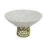 15290 Sagebrook Home Marble Bowl With Metal Stand 603765761874