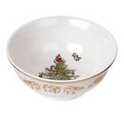 1557260 Spode Christmas Tree Gold Bowl 749151557260