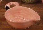 15715 Katie Pertiet Flamingo Floridian Serving Bowl Figural Ceramic Pink
