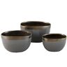 17-918 Tic Empire Bowls Set Of Gray Piece
