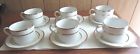 17743346 Strawberry Street Gold Double Line Rim Cup And Saucer Set