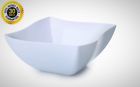 180-wh Wavetrends Fineline Settings White China Like Square Oz 0798527490168