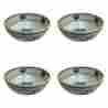 2-bw-p6cr Sii Chesapeake Bay Maryland Crab Blue And White Porcelain Bowls Set Of 4 6cr