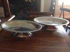 48040 2 Vollrath Split Bowls Set Stainless Banana Steel 18-8 Dessert