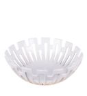 8055726 20289 Privilege Contemporary Ceramic Bowl With White Finish 805572202896