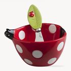 204383 Set Spreader Tag Bowl Ladybug