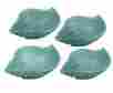 0537061 20721 Andrea By Sadek Blue Nautical Turquoise Conch Shell 4.5 Inch Serving Bowls Set Of 4 053706207211