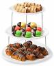 21455053984 20qek1negc General Tier Twist Fold Party Tray Decorative Elegant