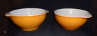 21.00 Emile Henry 2 Pcs Soup Cereal Bowl Handles Gold France
