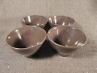 21.10 Emile Henry Set Of 4 France Bowls Marked Charchol Gray