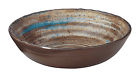 7682043 21564 Merritt International Melamine Glazed Brown Swirl Round Bowl 768204215643
