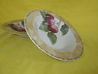 222 Fifth Cortland Plum Rimmed Bowls Set