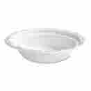 22521 Huhtamaki Chinet Molded Fiber Dinnerware Bowl 12 Oz White Vines Theme Includes 8