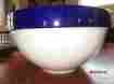 227200 Cordon Bleu Set Of 3 Mixing Nesting Bowls Cobalt Blue Rim