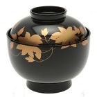 240-532 Soup Blk Japanese Bowl Pc 1 Clemantis 4 " Lid Wd