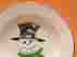 253138 Frosty Snowman Marketplace Christmas Bowl White Porcelain Dishwasher Safe