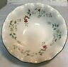25398052882 Pfaltzgraff Winterberry Holiday Christmas Individual Pasta Bowl New
