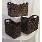 25481w-1 1 1s Water Baskets Maize Braid Organize Hyacinth